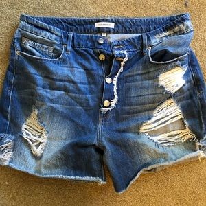 Good American Bombshell Denim Shorts -Size 12/31